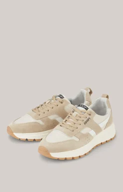 Sneaker Stampa Fine New Hannis in Beige