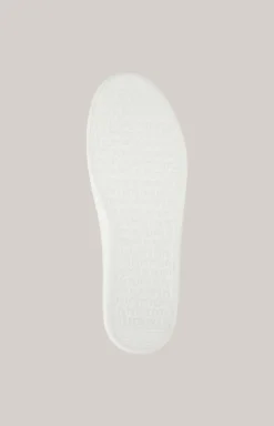 Sneaker Stampa Fine Strade in Weiß/Blau