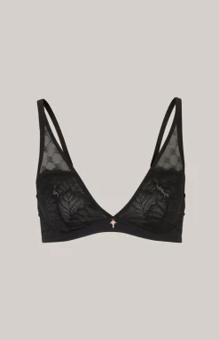 Soft-BH aus Spitze in Schwarz