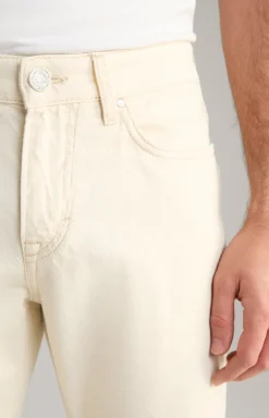 Sommer-Jeans Mitch in Creme