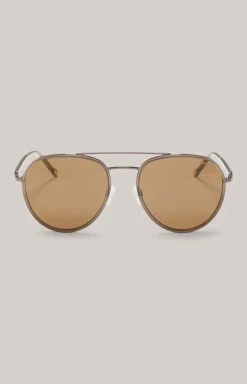 Sonnenbrille in Beige