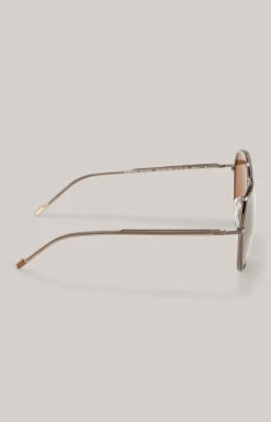 Sonnenbrille in Beige