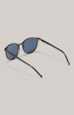 Sonnenbrille in Grau/Blau