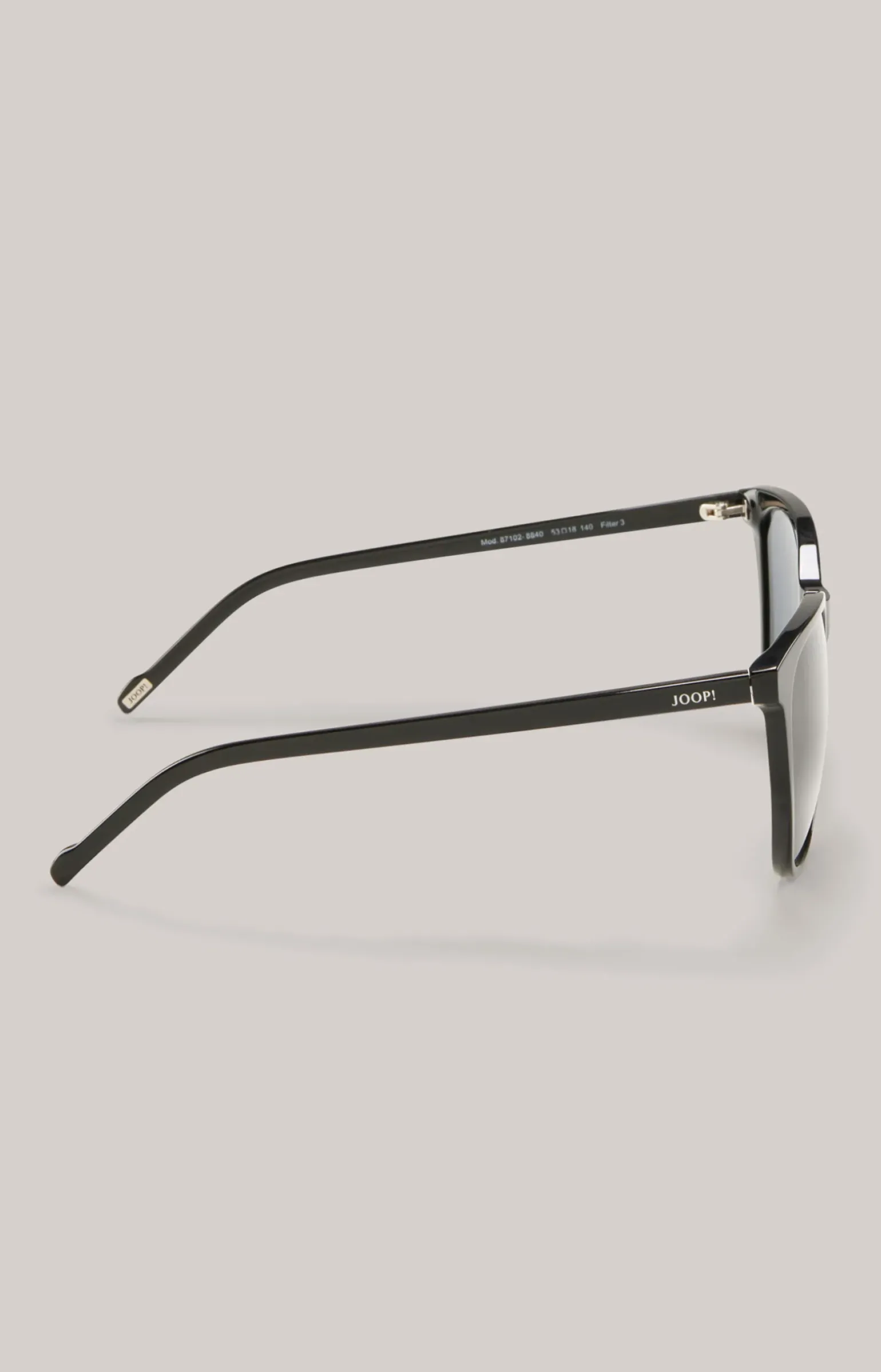 Sonnenbrille in Schwarz/Blau