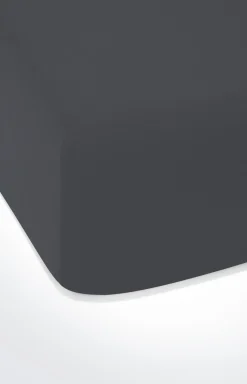 Spannbettlaken in Anthrazit