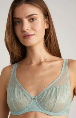 Spitzen-BH mit Bügel in Sea Grass