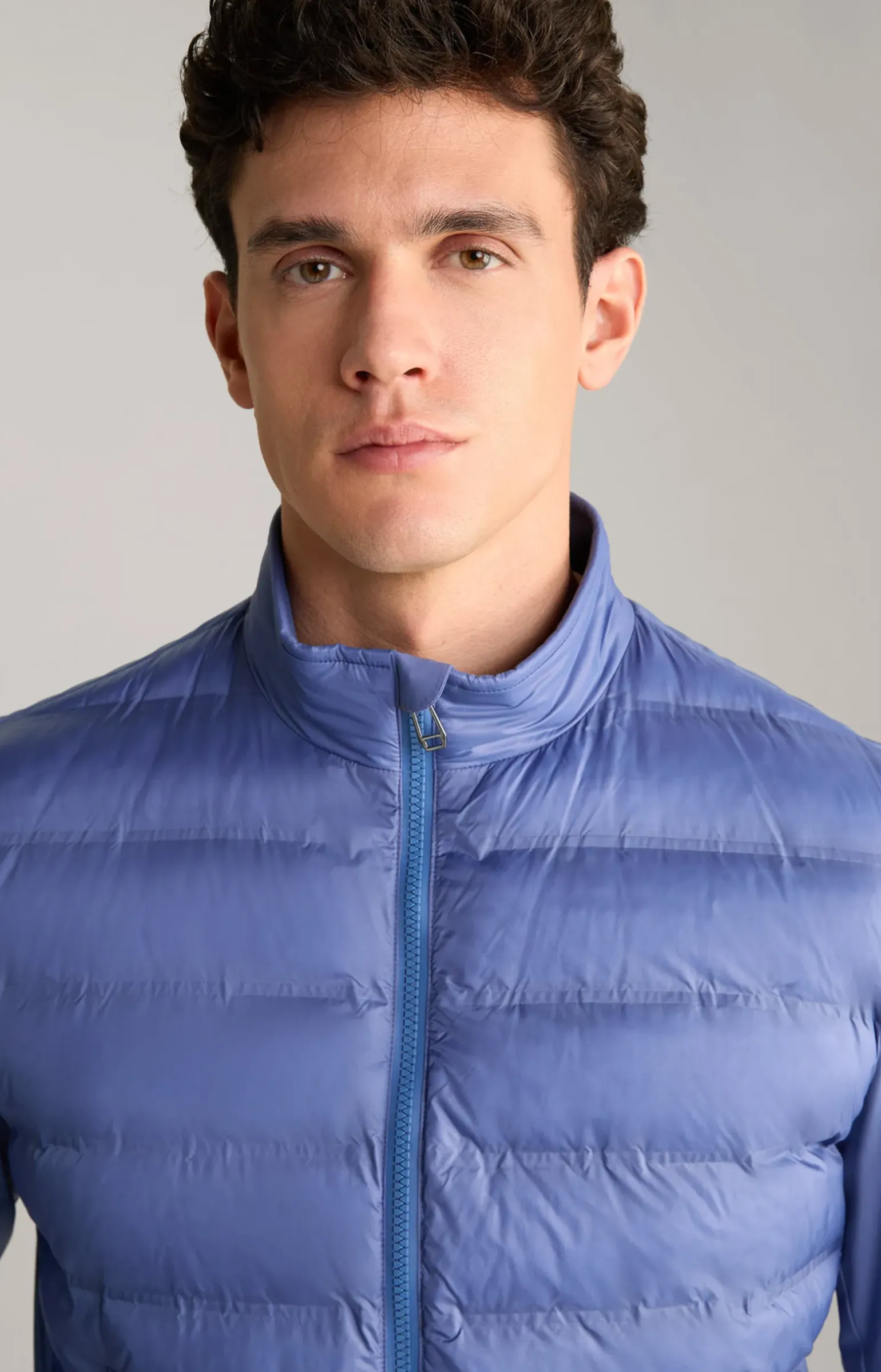 Steppjacke Boros in Hellblau