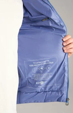 Steppjacke Boros in Hellblau