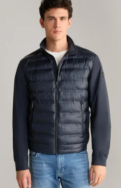 Steppjacke Boros in Navy