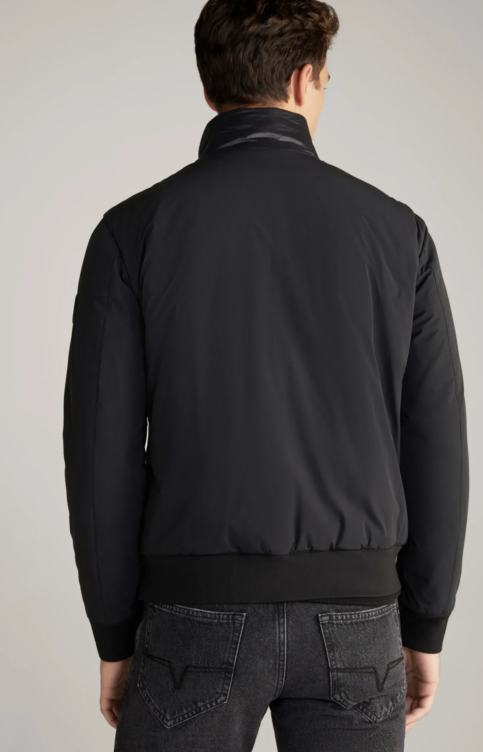 Steppjacke Boros in Schwarz