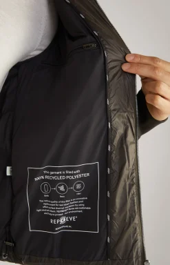 Steppjacke Ciscos in Khaki