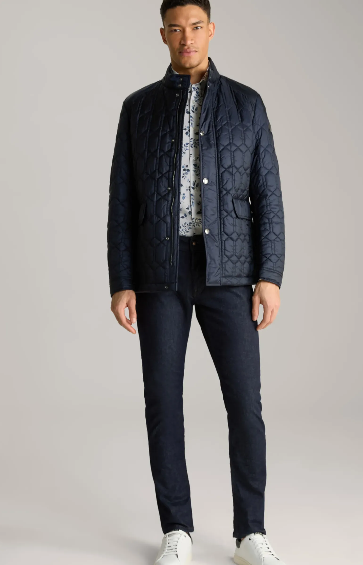 Steppjacke Claylor in Navy