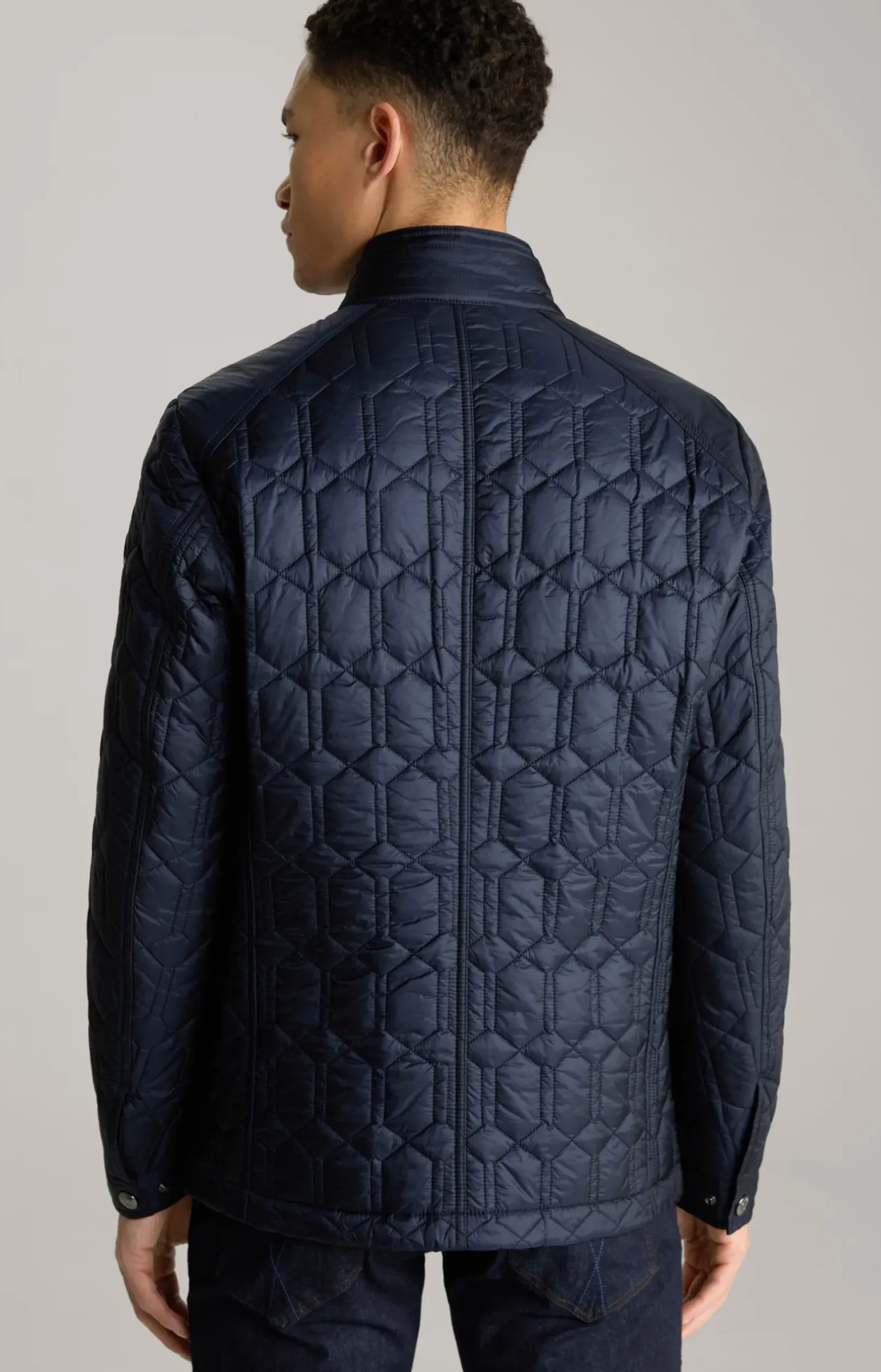 Steppjacke Claylor in Navy