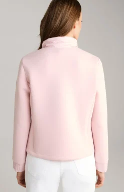 Steppjacke in Rosé