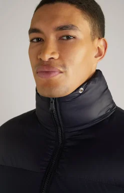 Steppjacke Joshas in Navy