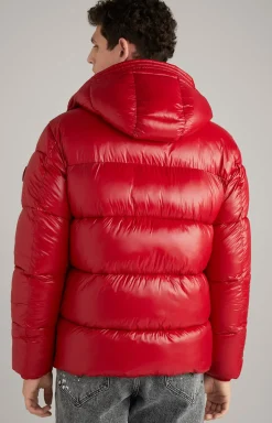 Steppjacke Joshas in Rot