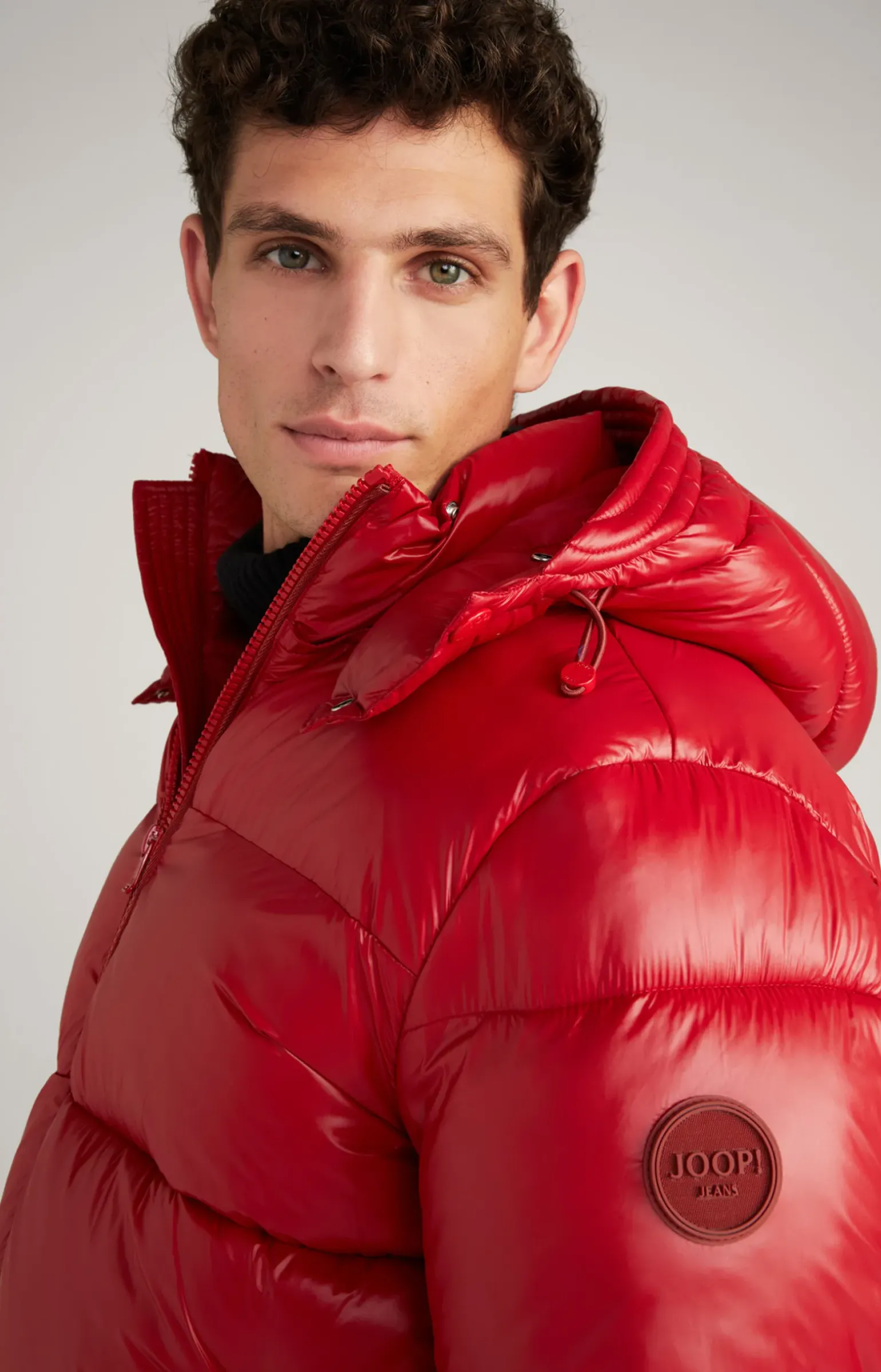 Steppjacke Joshas in Rot