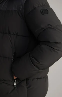 Steppjacke Joshas in Schwarz