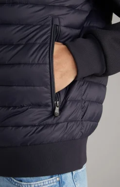 Steppjacke Lowis in Navy