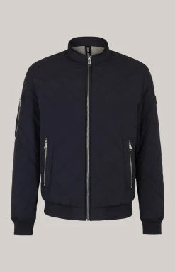 Steppjacke Thore in Navy