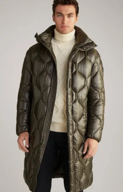 Steppmantel Percy in Khaki