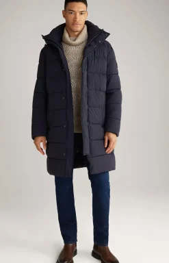 Steppmantel Winsten in Dunkelblau