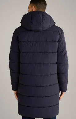 Steppmantel Winsten in Dunkelblau