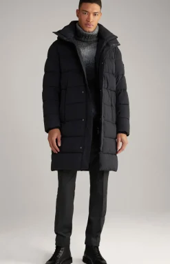 Steppmantel Winsten in Schwarz