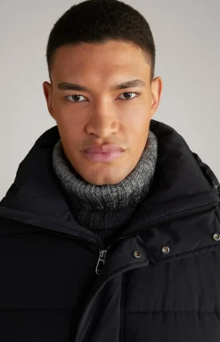 Steppmantel Winsten in Schwarz