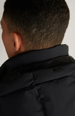 Steppmantel Winsten in Schwarz