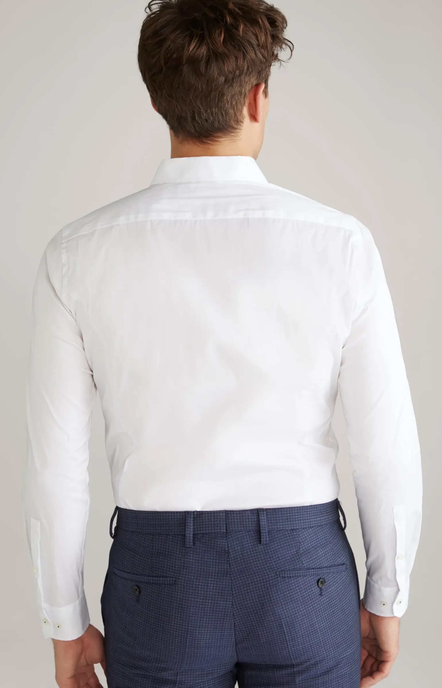 Stretch-Hemd Victor in Weiß