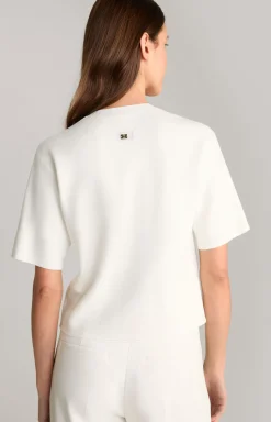 Strick-Cardigan in Creme