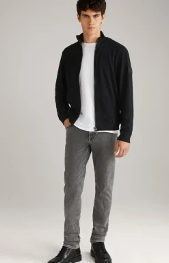 Strickjacke Amelios in Schwarz