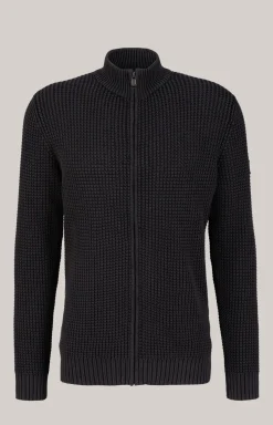 Strickjacke Hardi in Schwarz