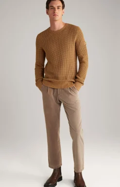 Strickpullover Hadriano in Camel