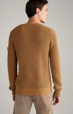 Strickpullover Hadriano in Camel