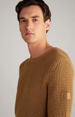 Strickpullover Hadriano in Camel