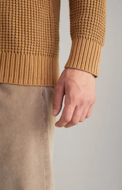 Strickpullover Hadriano in Camel