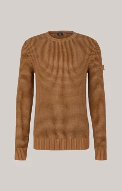 Strickpullover Hadriano in Camel