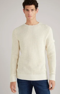 Strickpullover Hadriano in Offwhite