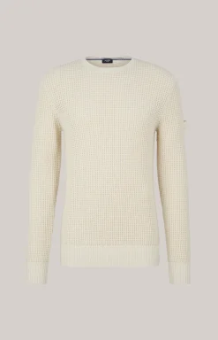 Strickpullover Hadriano in Offwhite