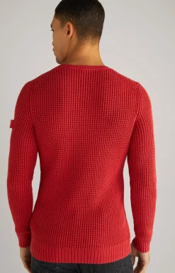 Strickpullover Hadriano in Rot