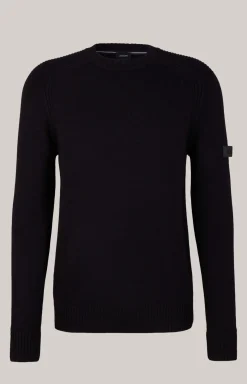 Strickpullover Timmo in Dunkelblau