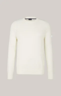 Strickpullover Timmo in Offwhite