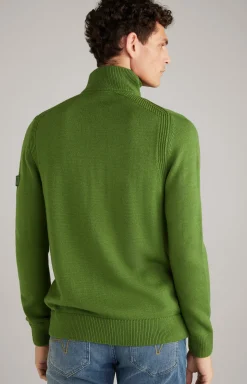 Strickpullover Troyo in Grün