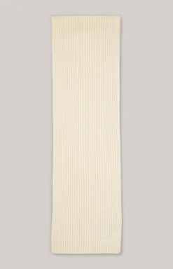 Strick-Schal Francis in Offwhite