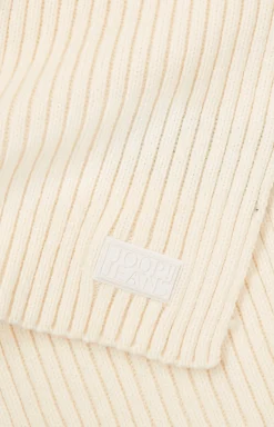 Strick-Schal Francis in Offwhite