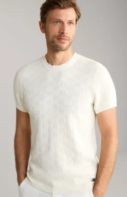 Strick-Shirt Heiri in Creme