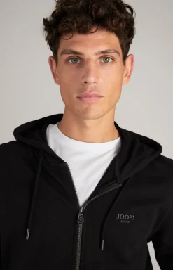 Sweatjacke Salvatore in Schwarz