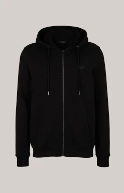 Sweatjacke Salvatore in Schwarz